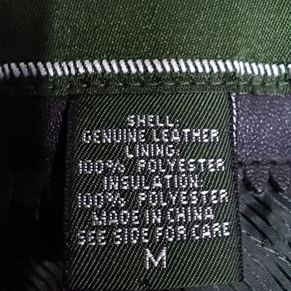 Eddie Bauer Men's Dark Brown Leather Jacket Coat Long Length Button Up M - Picture 7 of 11